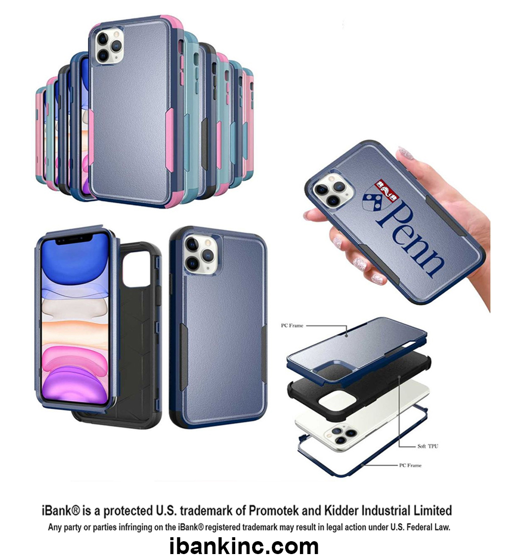 iBank ® Shockproof Case for iPhone 16, 16 Plus, 16 Pro, 16 Pro Max 2
