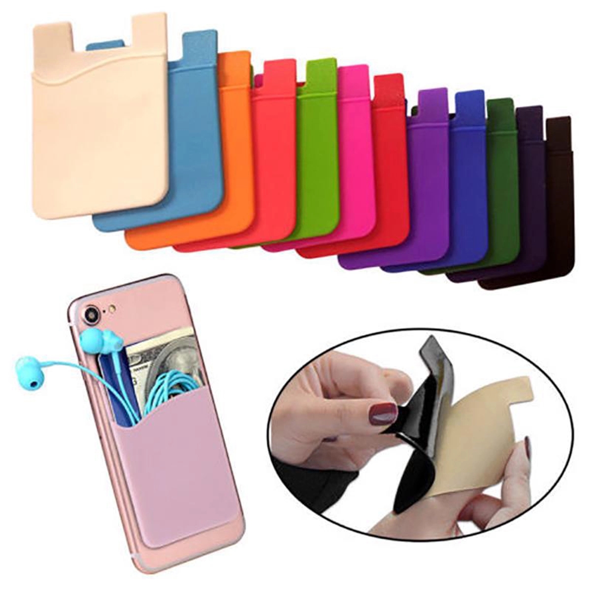 Silicone Phone Pouch Holder Case 2