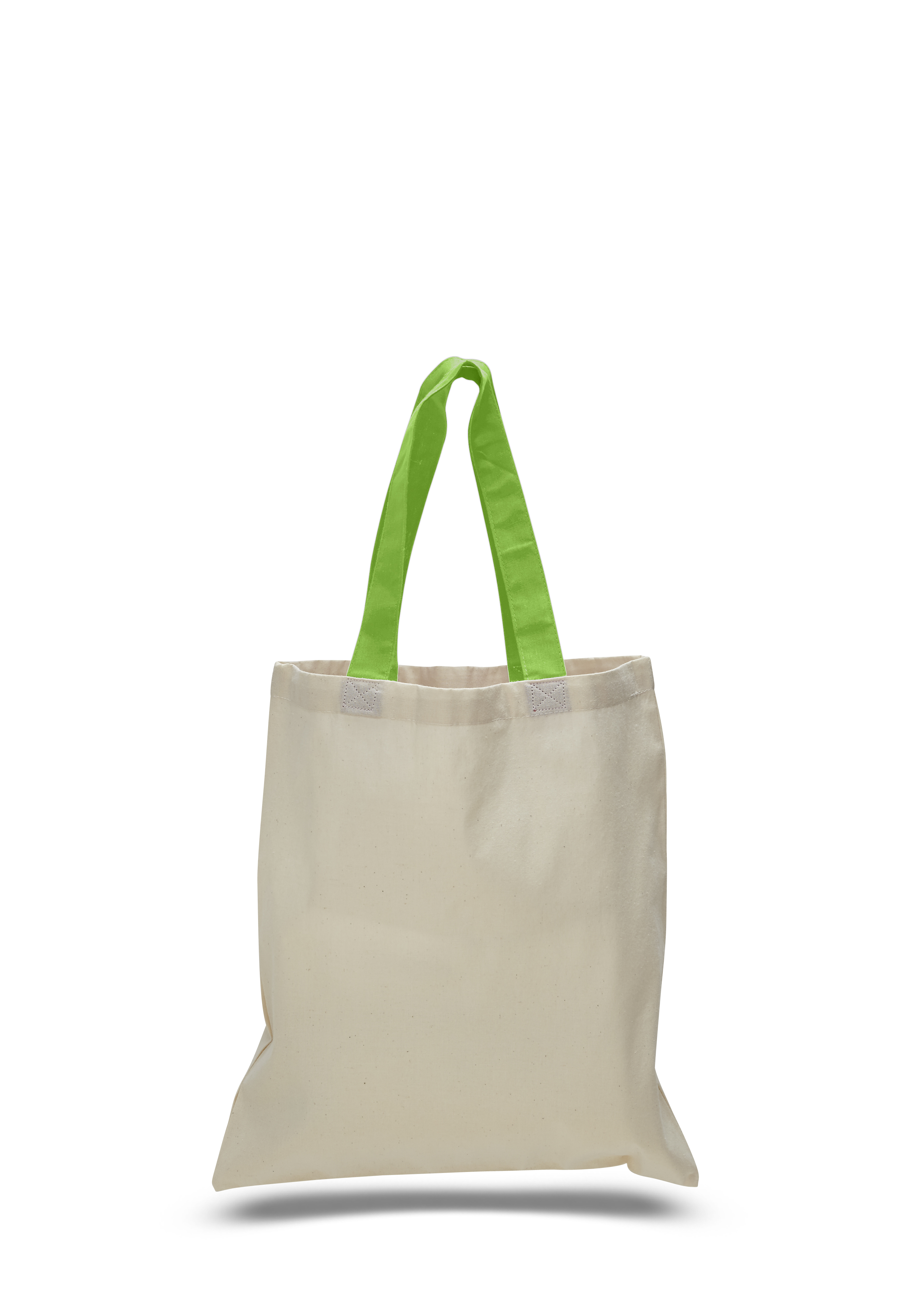 Economical Cotton Tote Bag with Colored Handles, custom tote bag with logo imprint 10