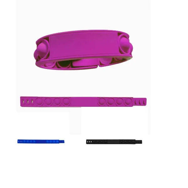Push Pop Silicone Bracelet 3