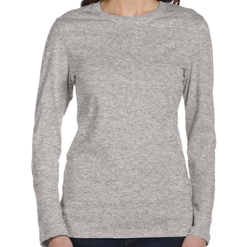 Bella Ladies Jersey Long-Sleeve T-Shirt 12