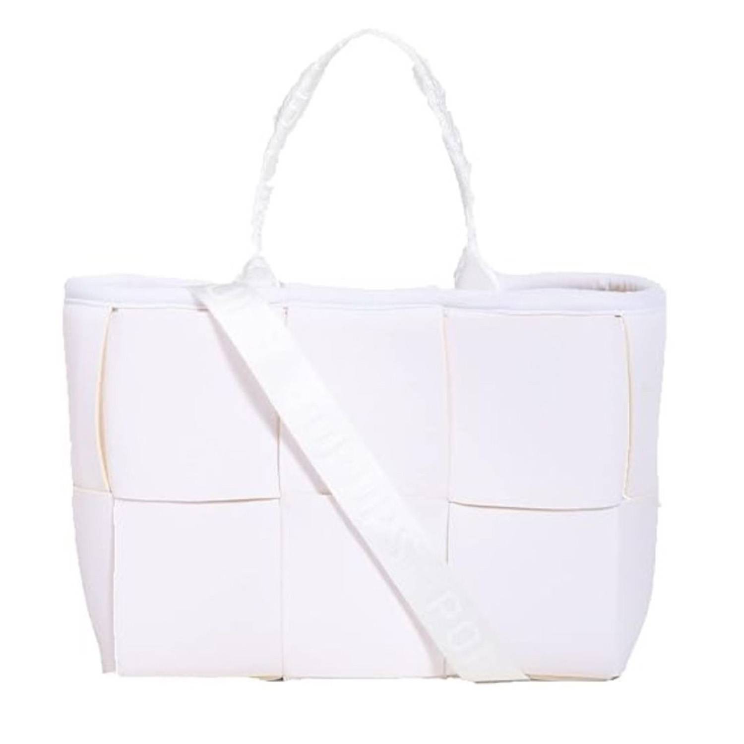 Neoprene Patchwork Design Crossbody Tote Bag for Daily Use 4