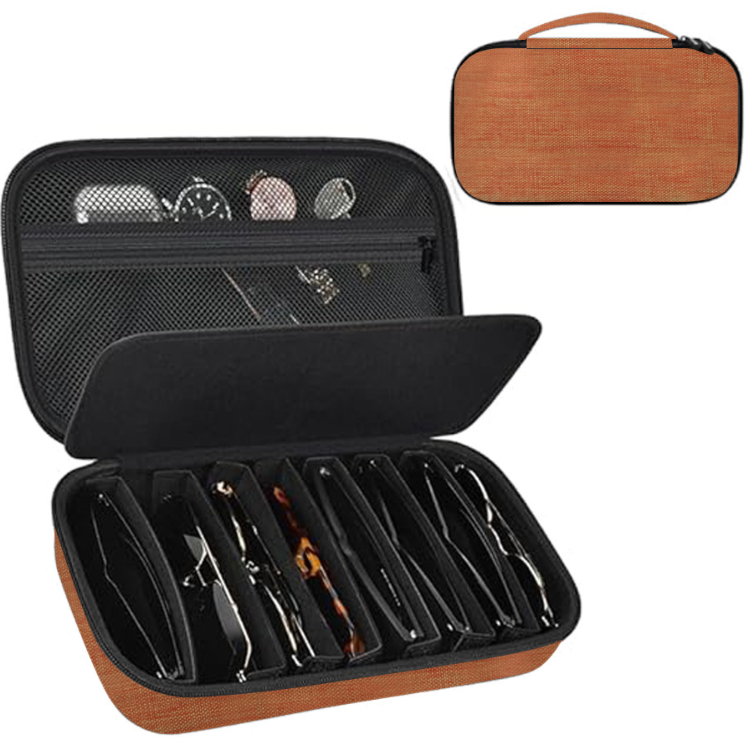 Shockproof EVA Sunglasse Organizer Case 4