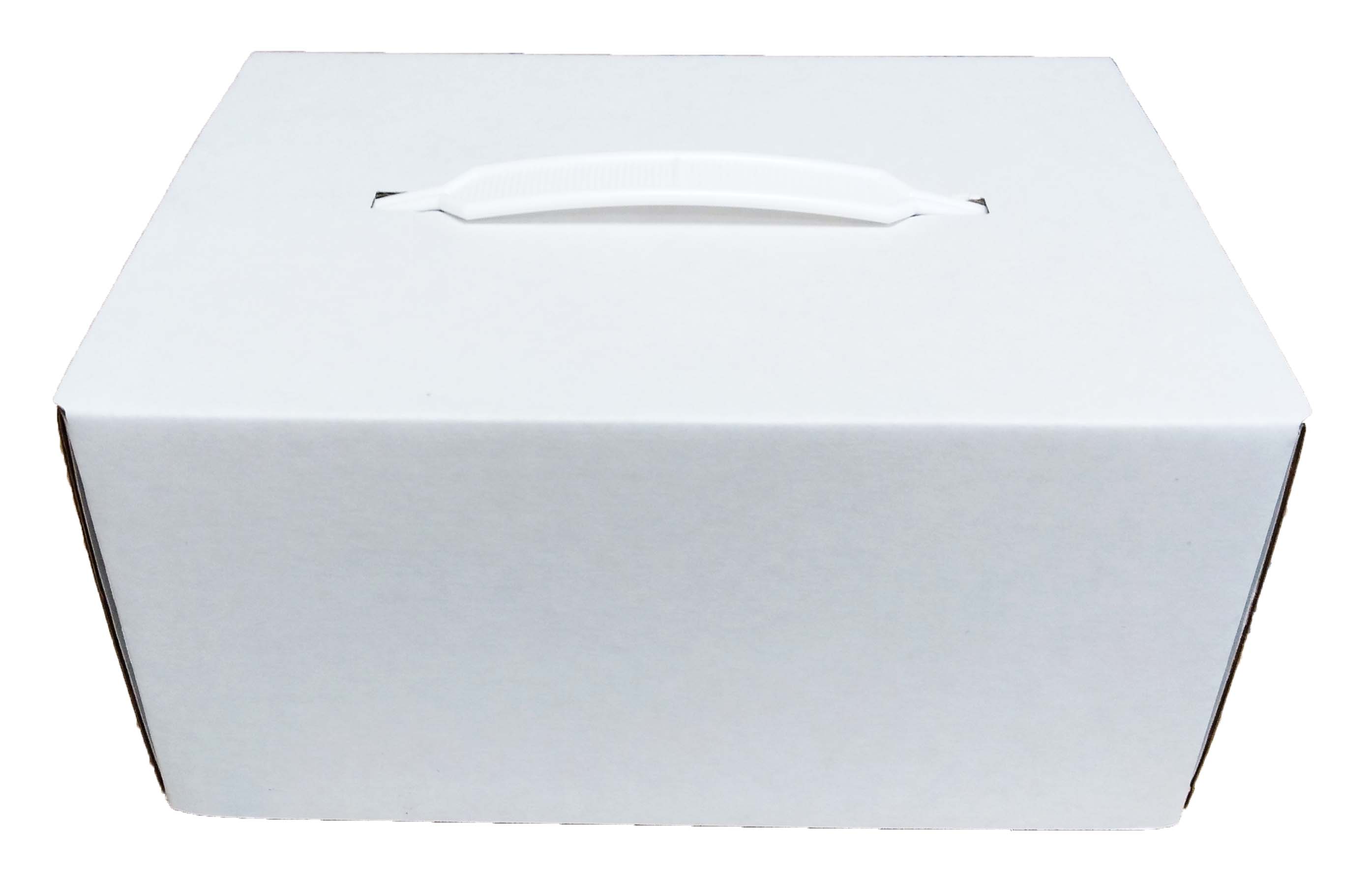 8 1/4" x 6 1/2" x 4" - E-Flute Box with Handle 1