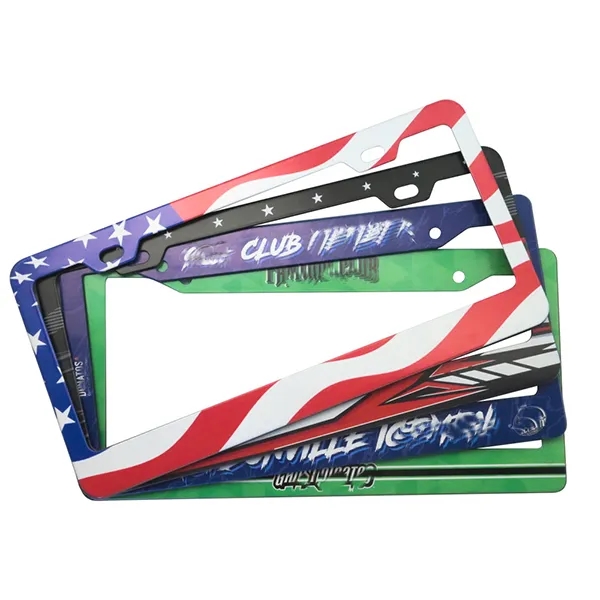 Alloy License Number Plate Frames Car Tag Universal Holder 4
