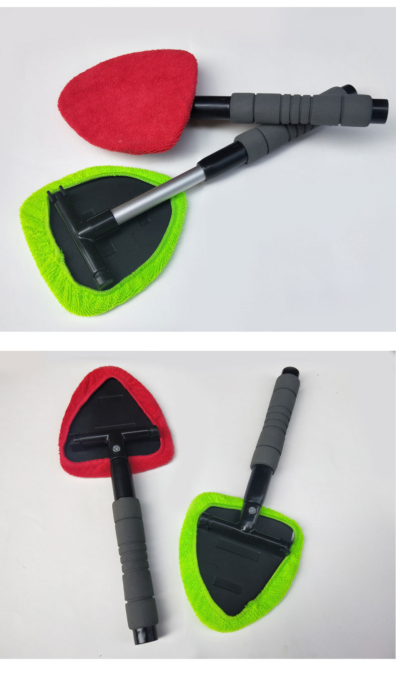 Windshield Wiper Cleaner with Extendable Long-Reach Handle 3