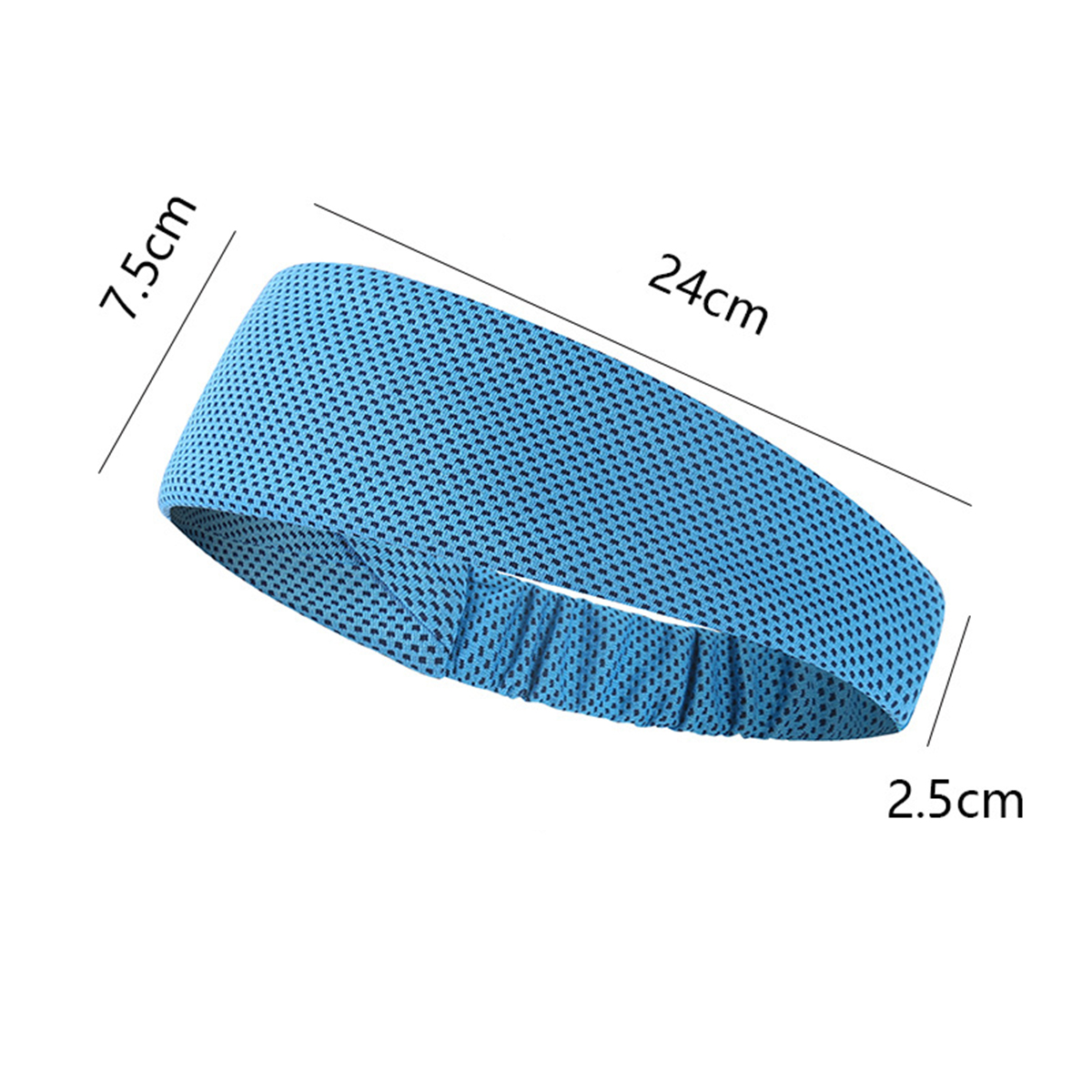 Summer Fitness Cool Sports Headband Elastic 2