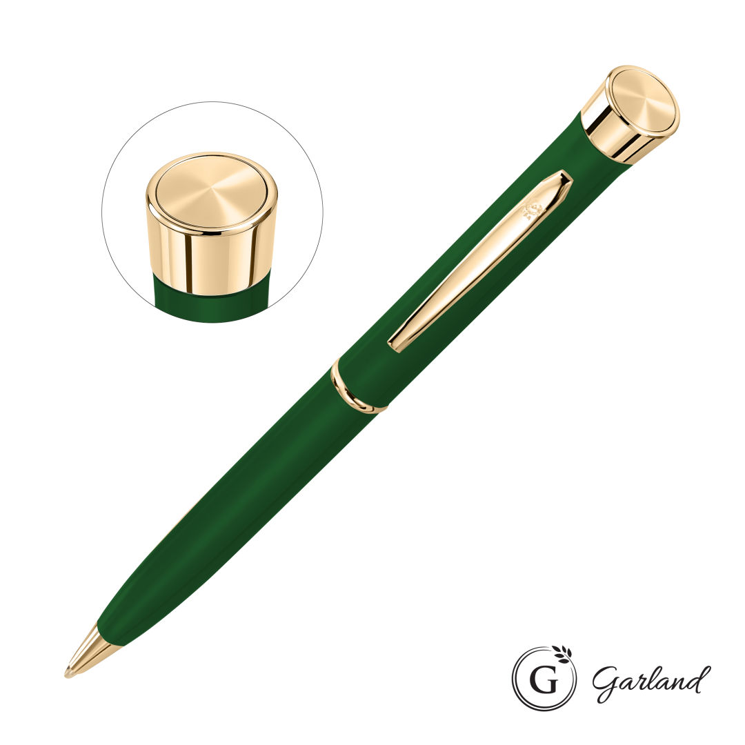 Garland® Color Matte Custom Emblem Twist Pen - Gold 7