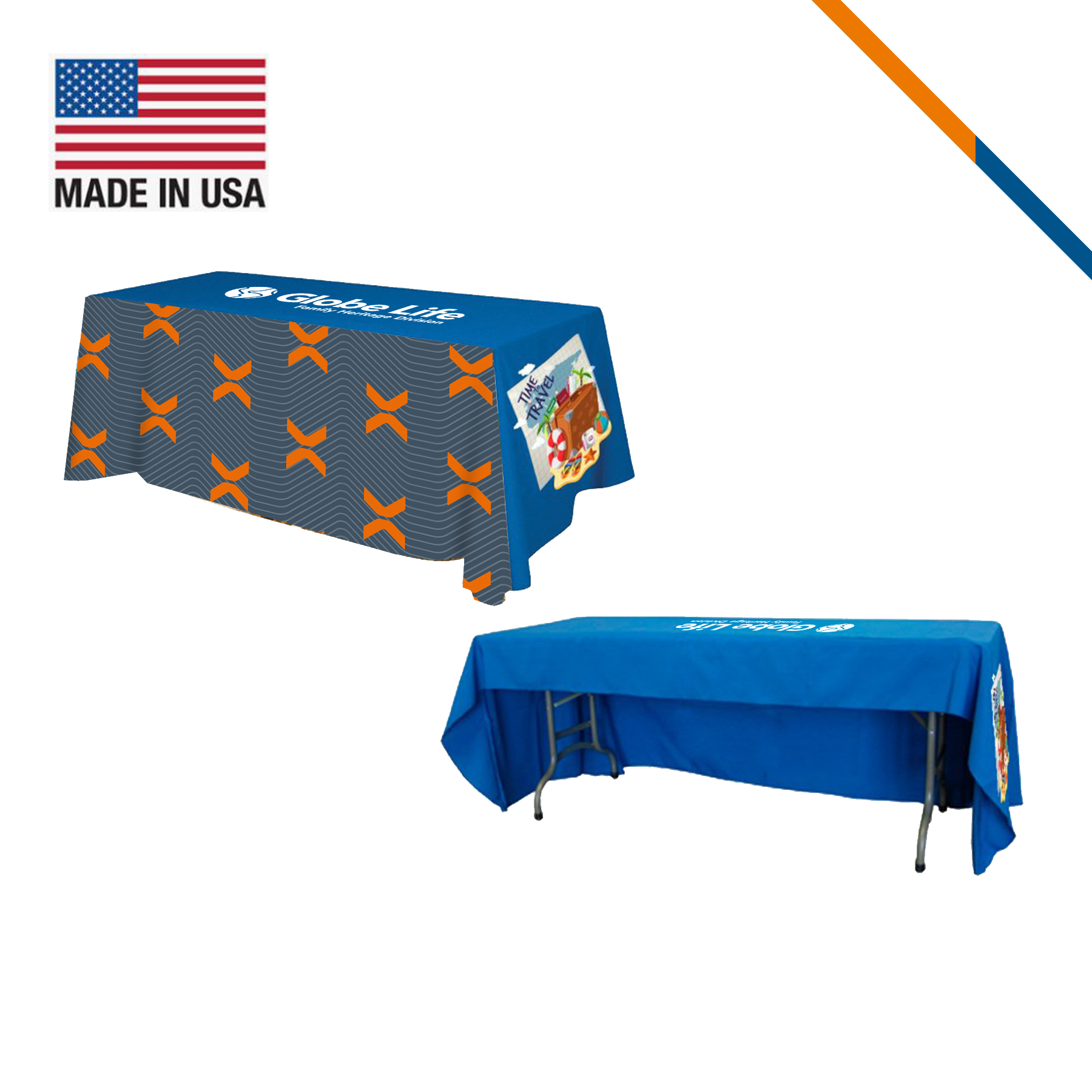 6' Wedis Liquid Repellent Economy Table Throw 2