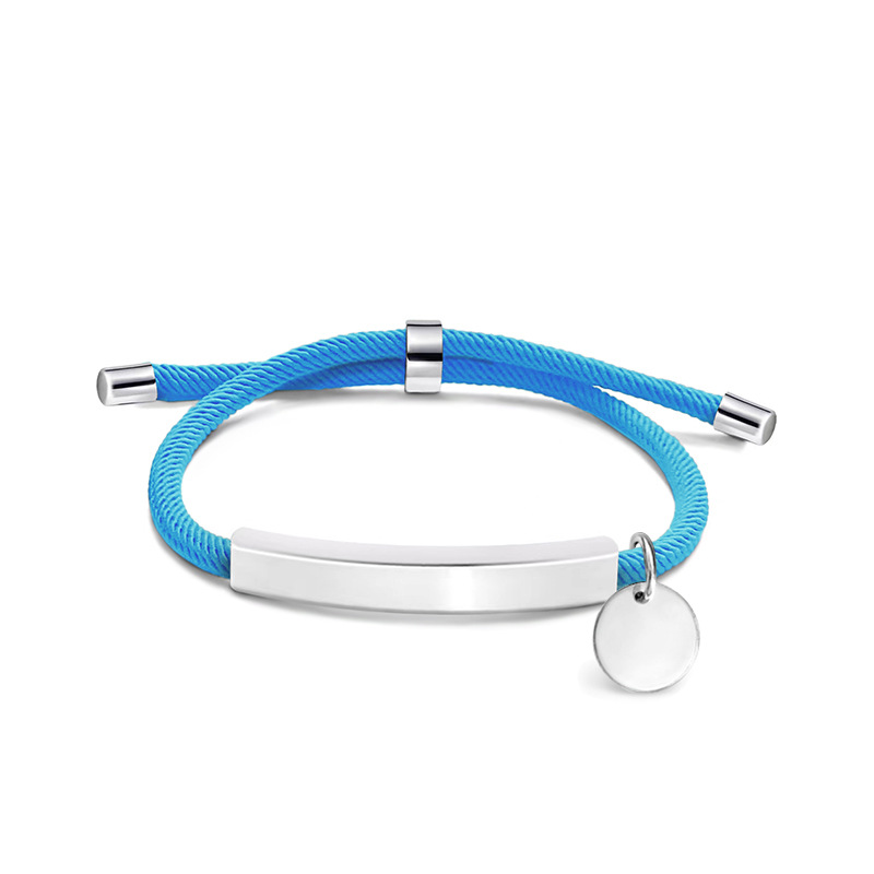 Name Bar ID Bracelet Customized Bracelets 12