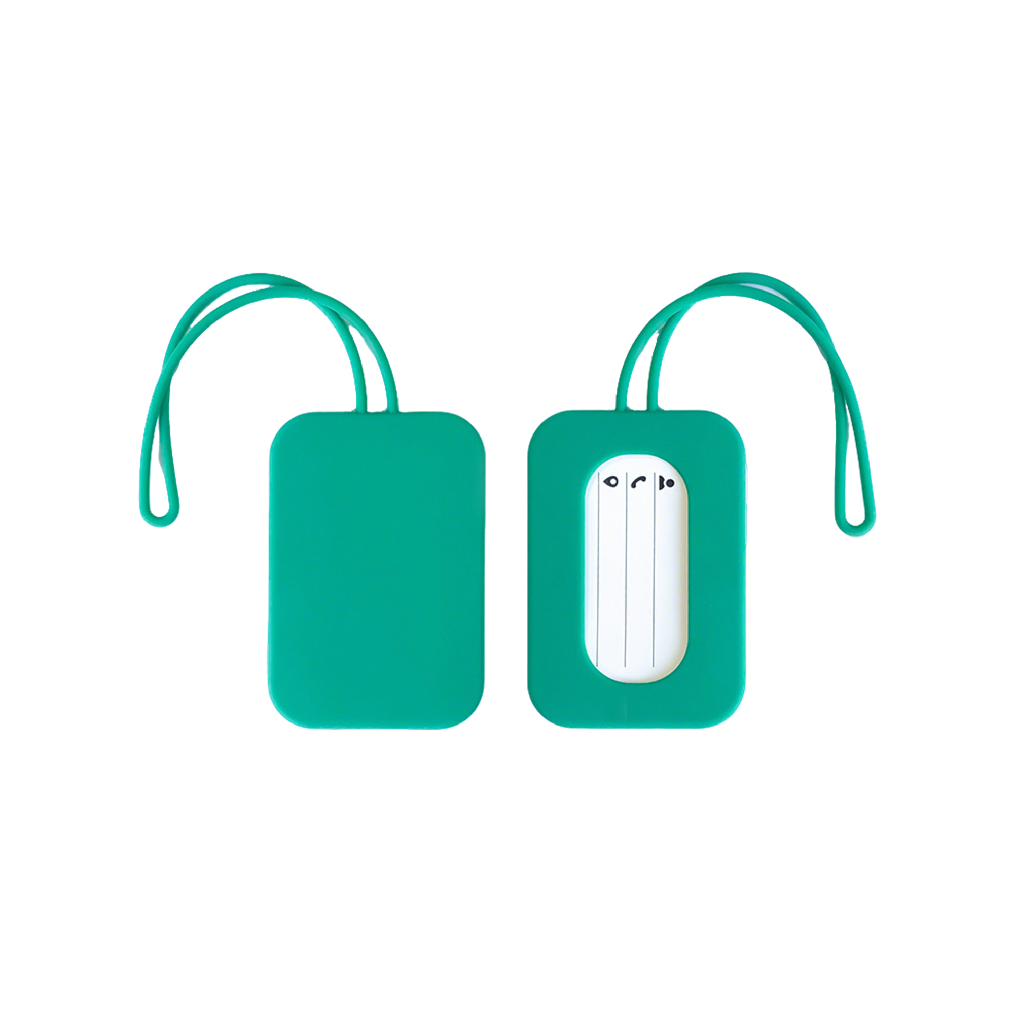 Silicone Luggage Tag With ID Slot 11