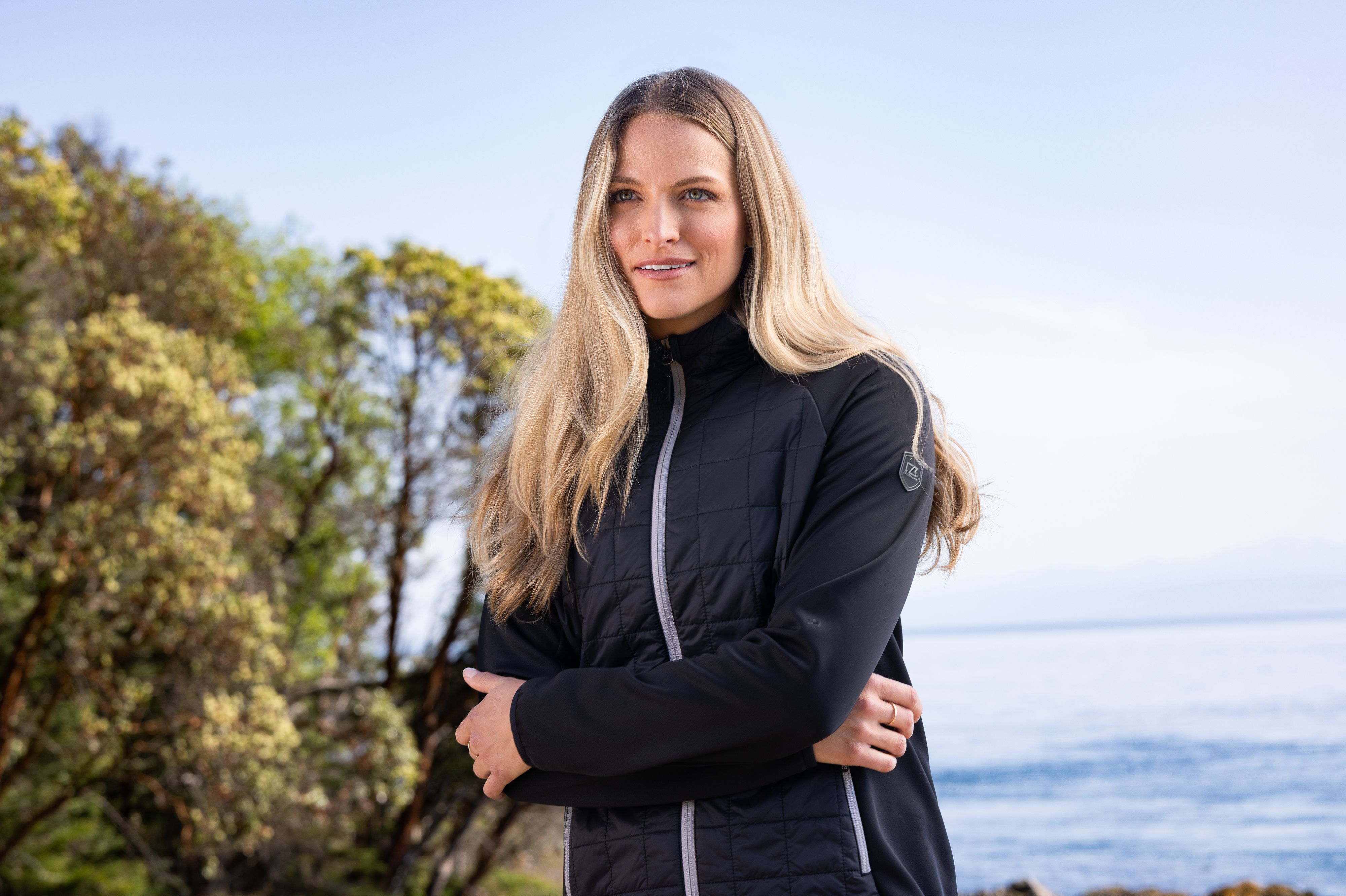 Rainier Primaloft Womens Eco Full Zip Hybrid Jacket