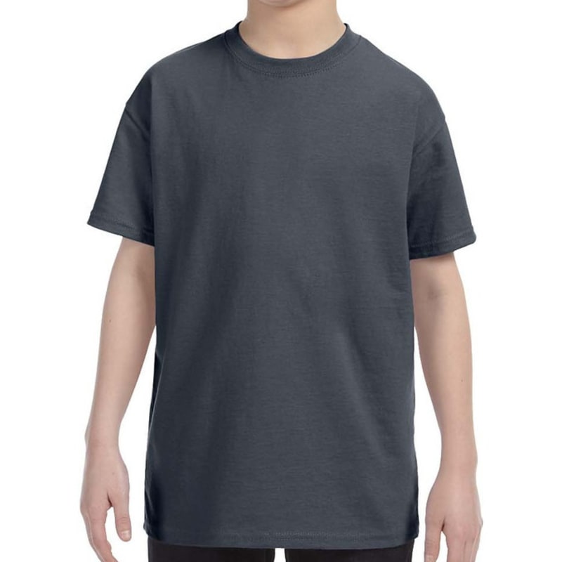 Custom Embroidered Youth Basic Cotton T-Shirts 27