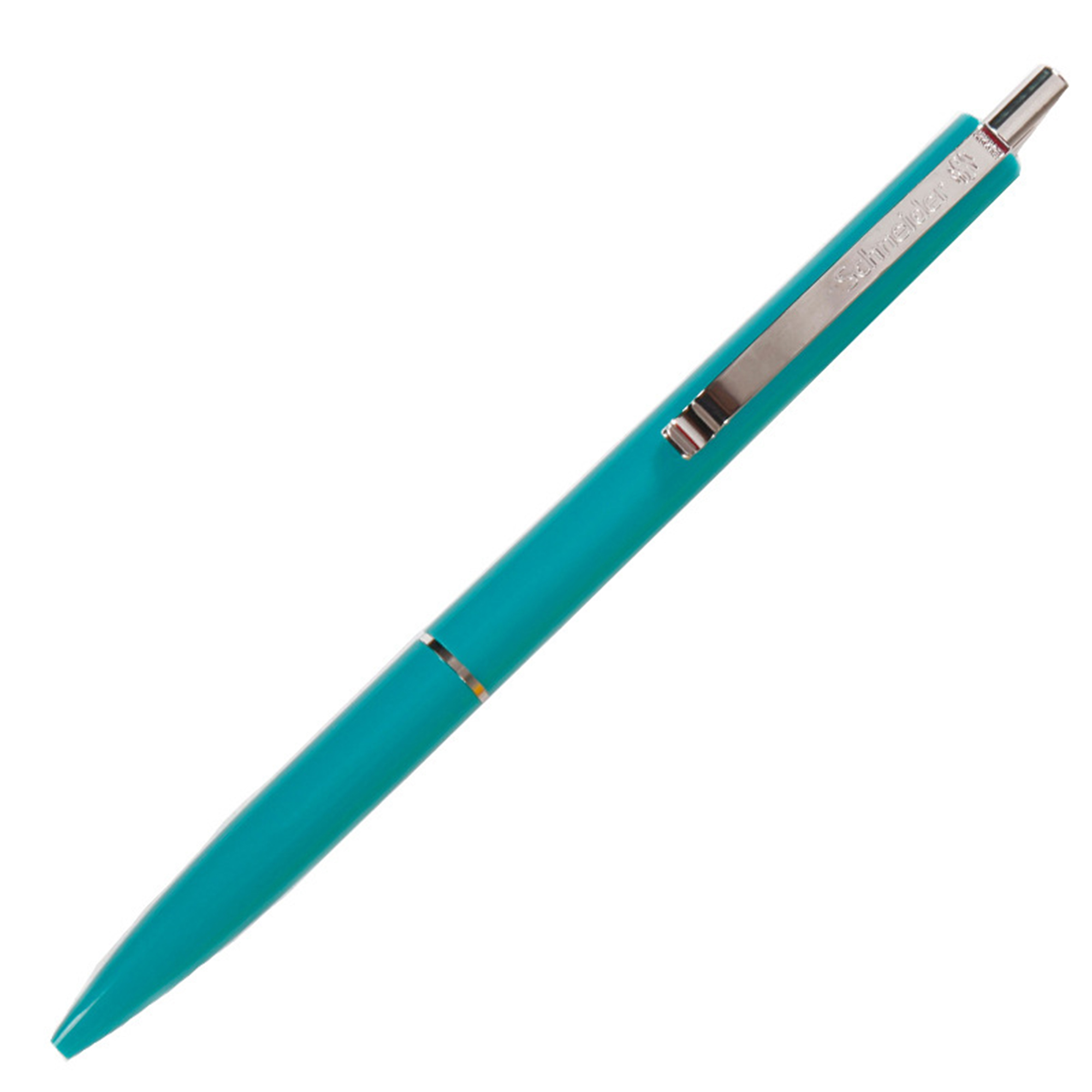 Slim Plastic Ballpoint Pen 5.31" x 0.39" With Metal Clip 9