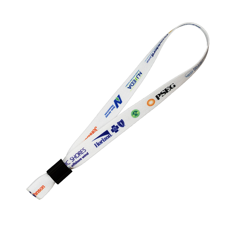 "THE EVENTFUL" - 1/2" Full Color Sublimated Wristband with Locking Slider