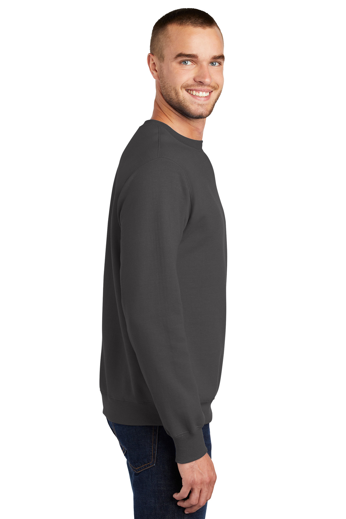 Port & Company® Essential Fleece Crewneck Sweatshirt, custom hoodie or sweatshirt with logo imprint 106