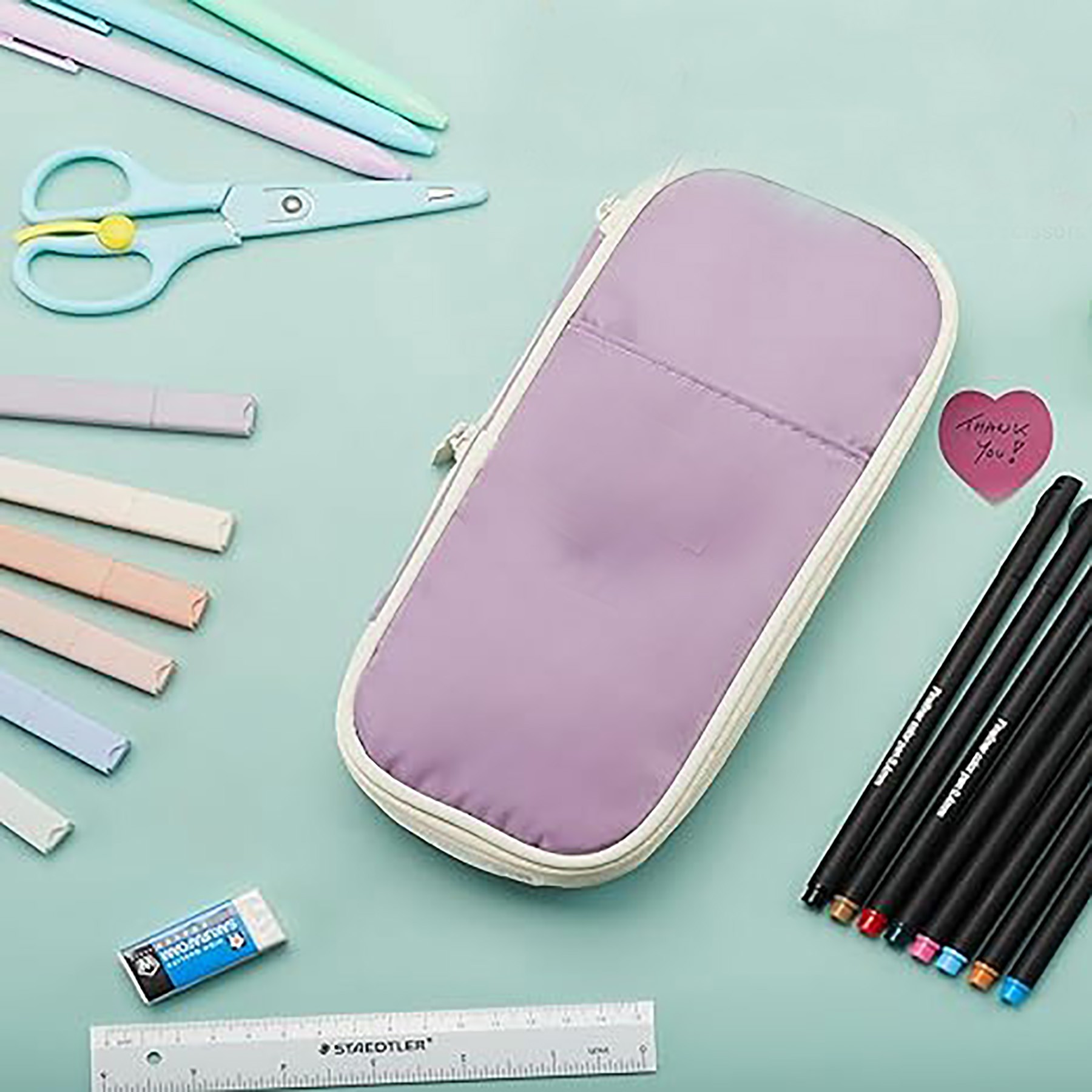 Organizer Simple Sturdy Multifunctional Pencil Bag 2