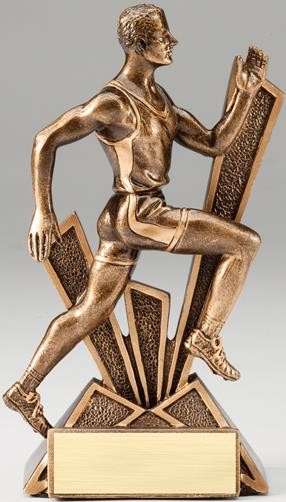 Track Male Checkmate Resin Sculpture 2