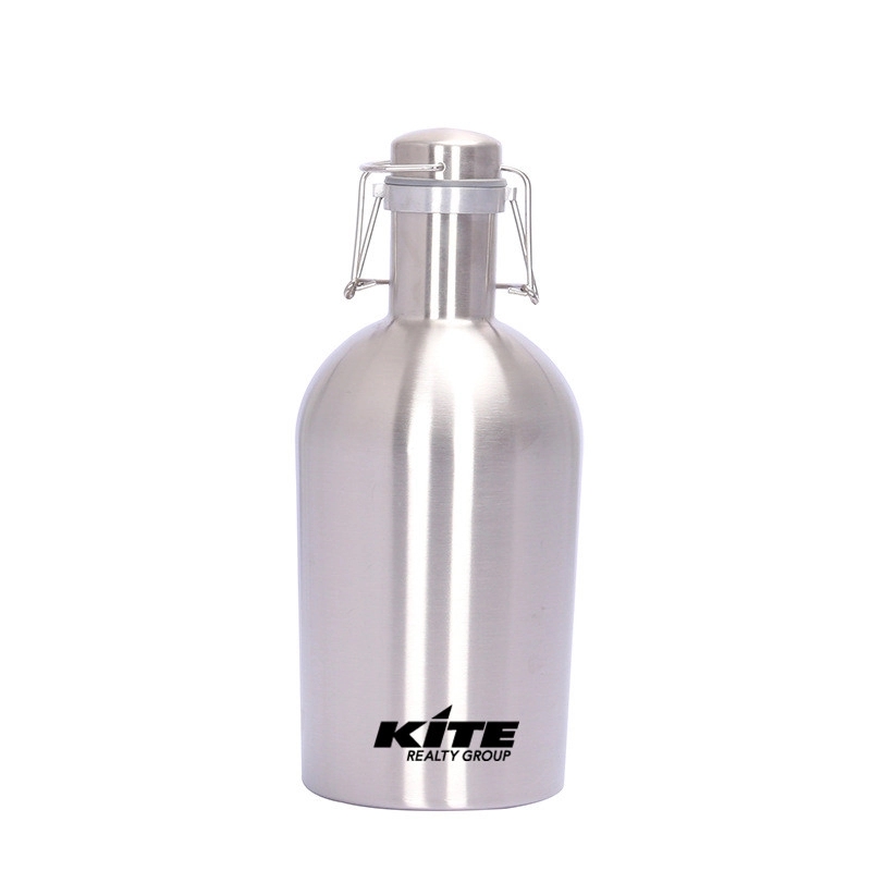 Extra large 67 OZ Beer Bottle Insulator for Cold Beverages, custom water bottle with logo imprint 2