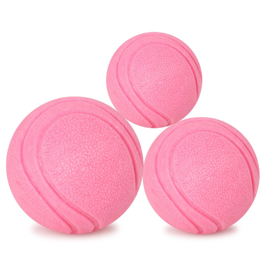 Solid Rubber Dog Balls 3