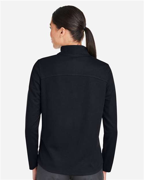 Women's Express Tech Performance Pique Quarter-Zip Pullover - NE412W 33