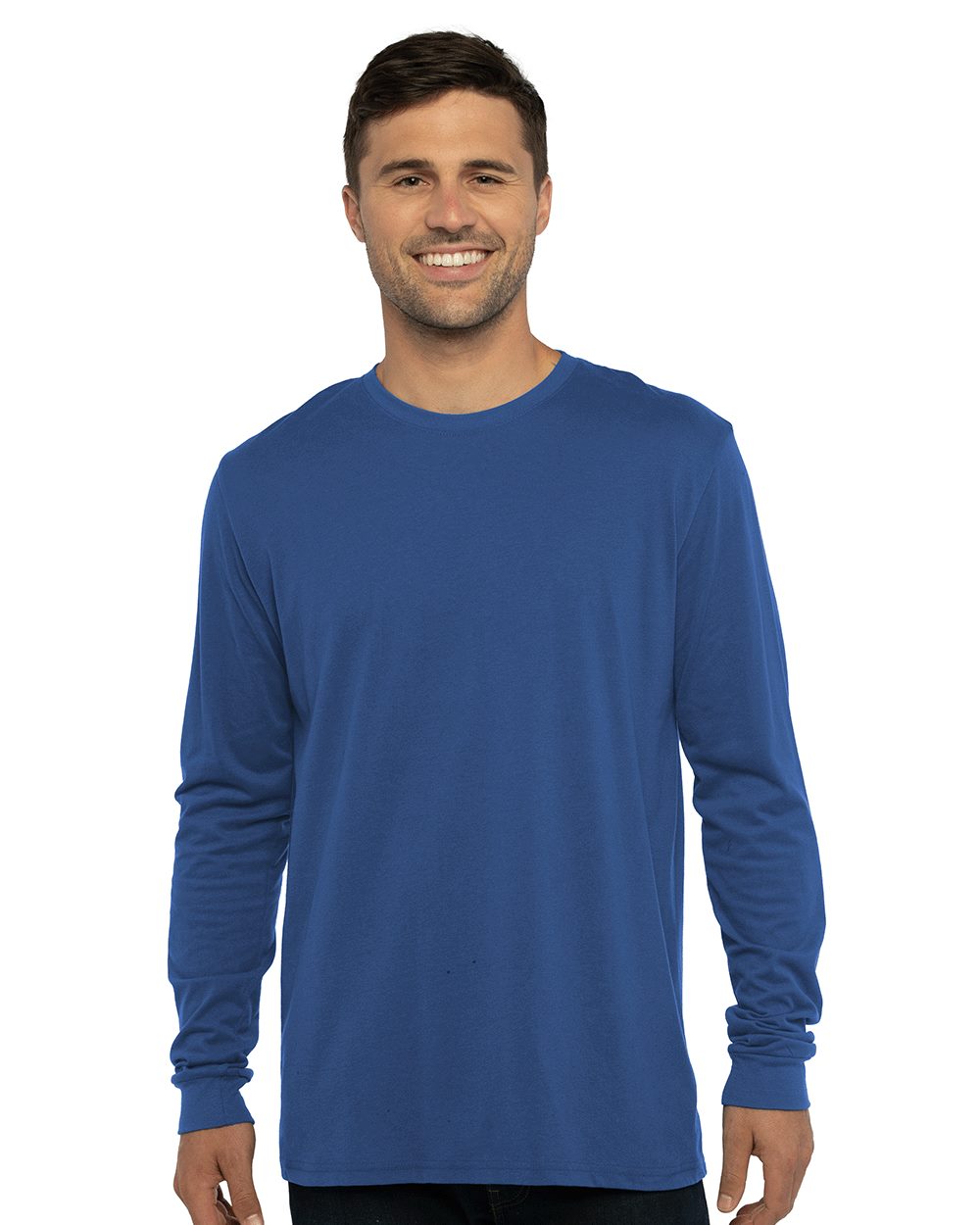 Sueded Long Sleeve T-Shirt