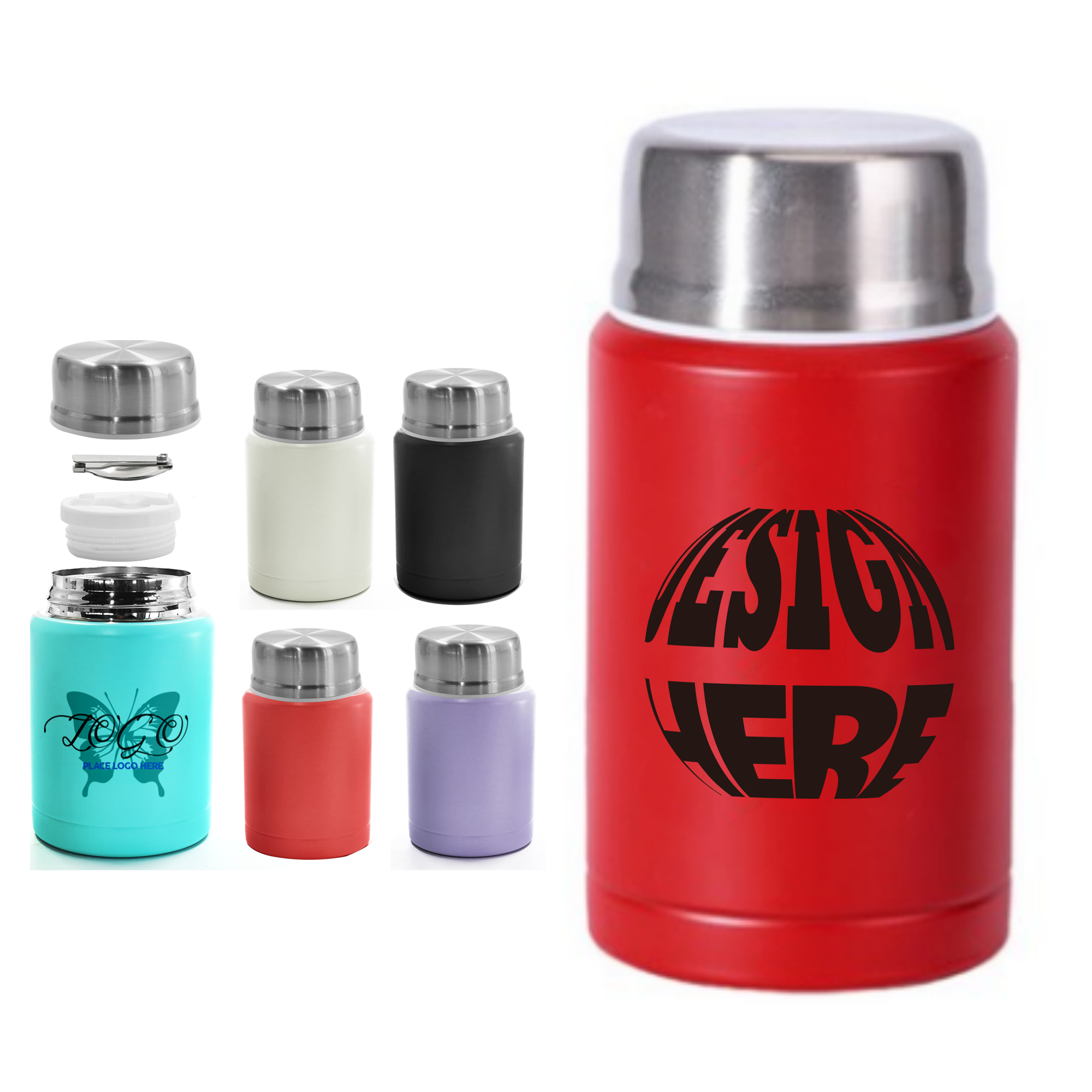 MOQ 50 16.9 Oz 304 Stainless Steel Double-Layer Vacuum Insulated Cups 1