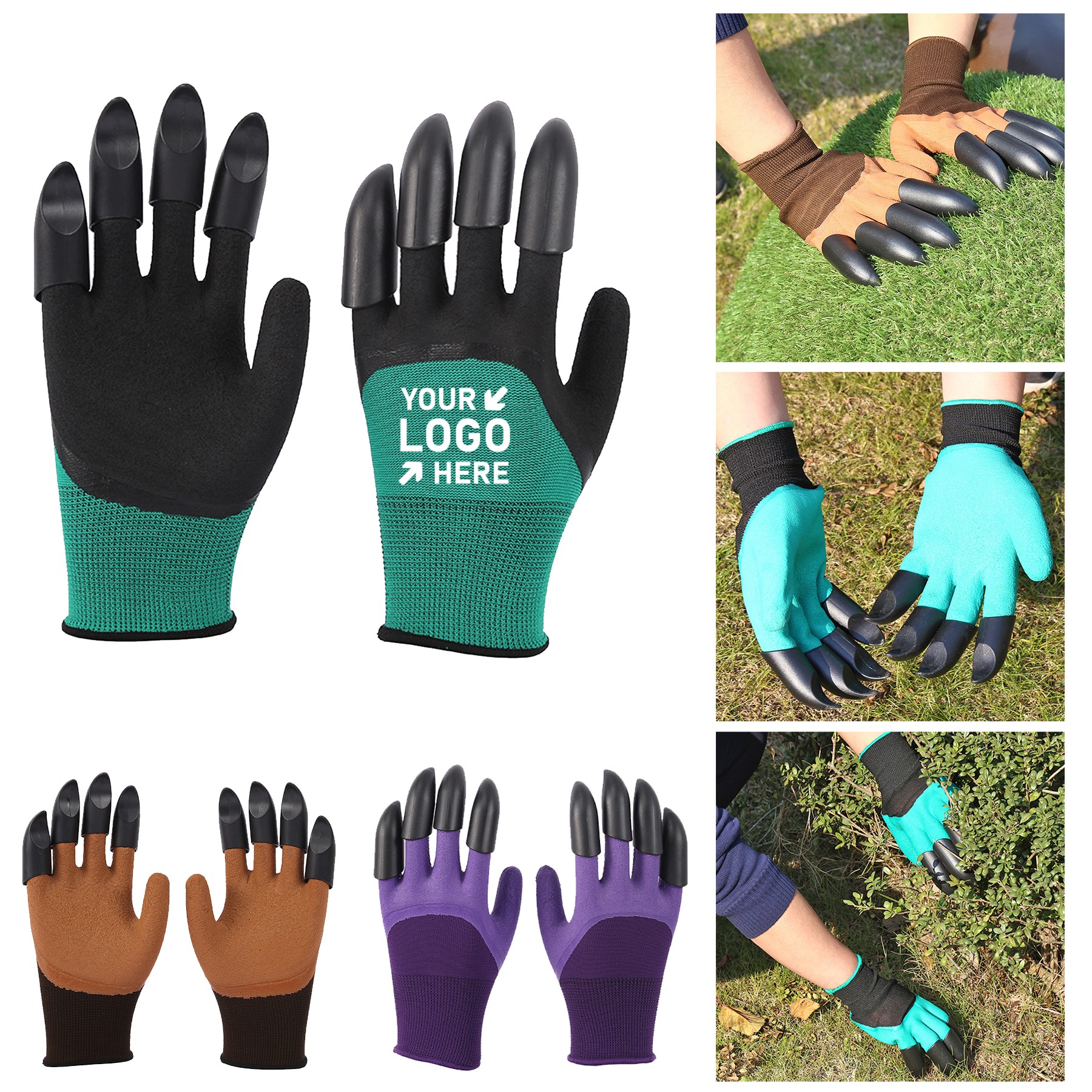 Latex Coated Garden Gloves