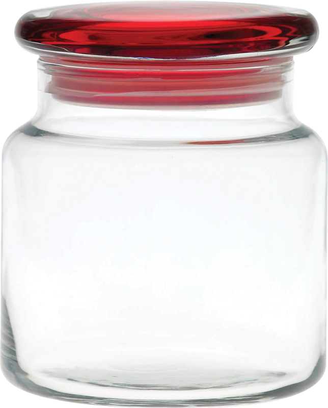 16 oz. Apothecary Jar with Flat Lid 8