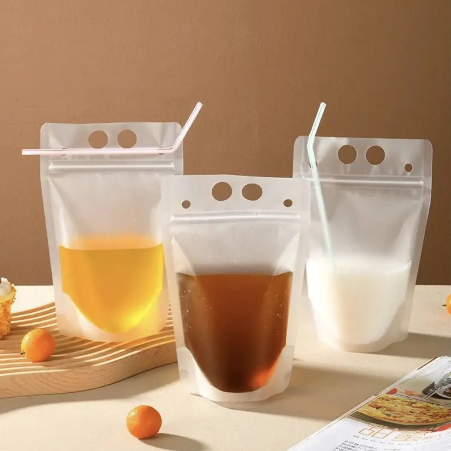 17oz Reusable Drink Pouches 4
