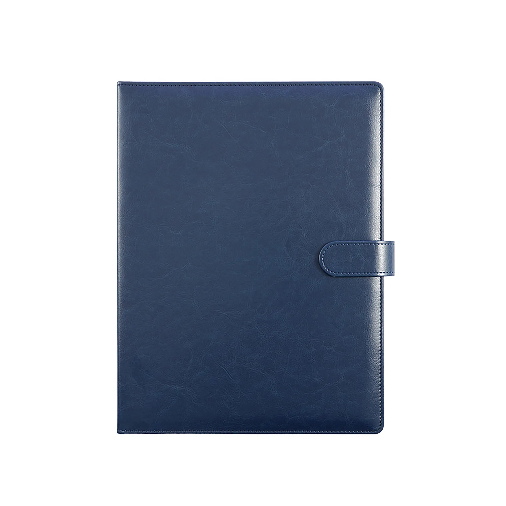 MOQ 40 A4 Leather File Organizer with Magnetic Closure 7