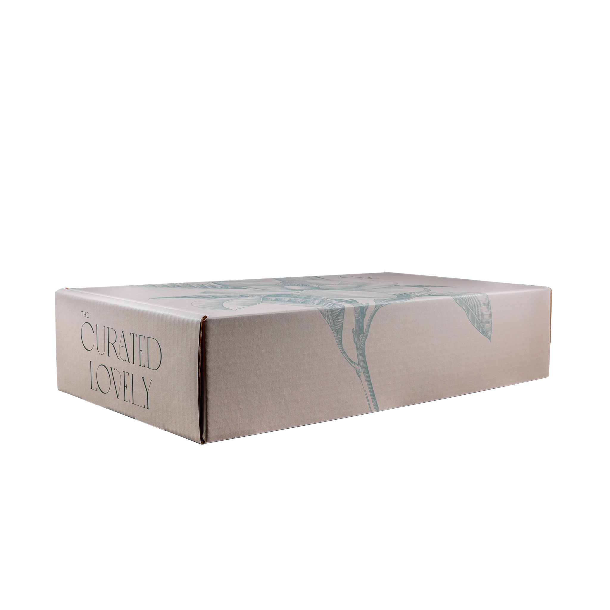 Mailing Box, B-Flute18" x 10" x 4" - White - F - 720 sq in 4