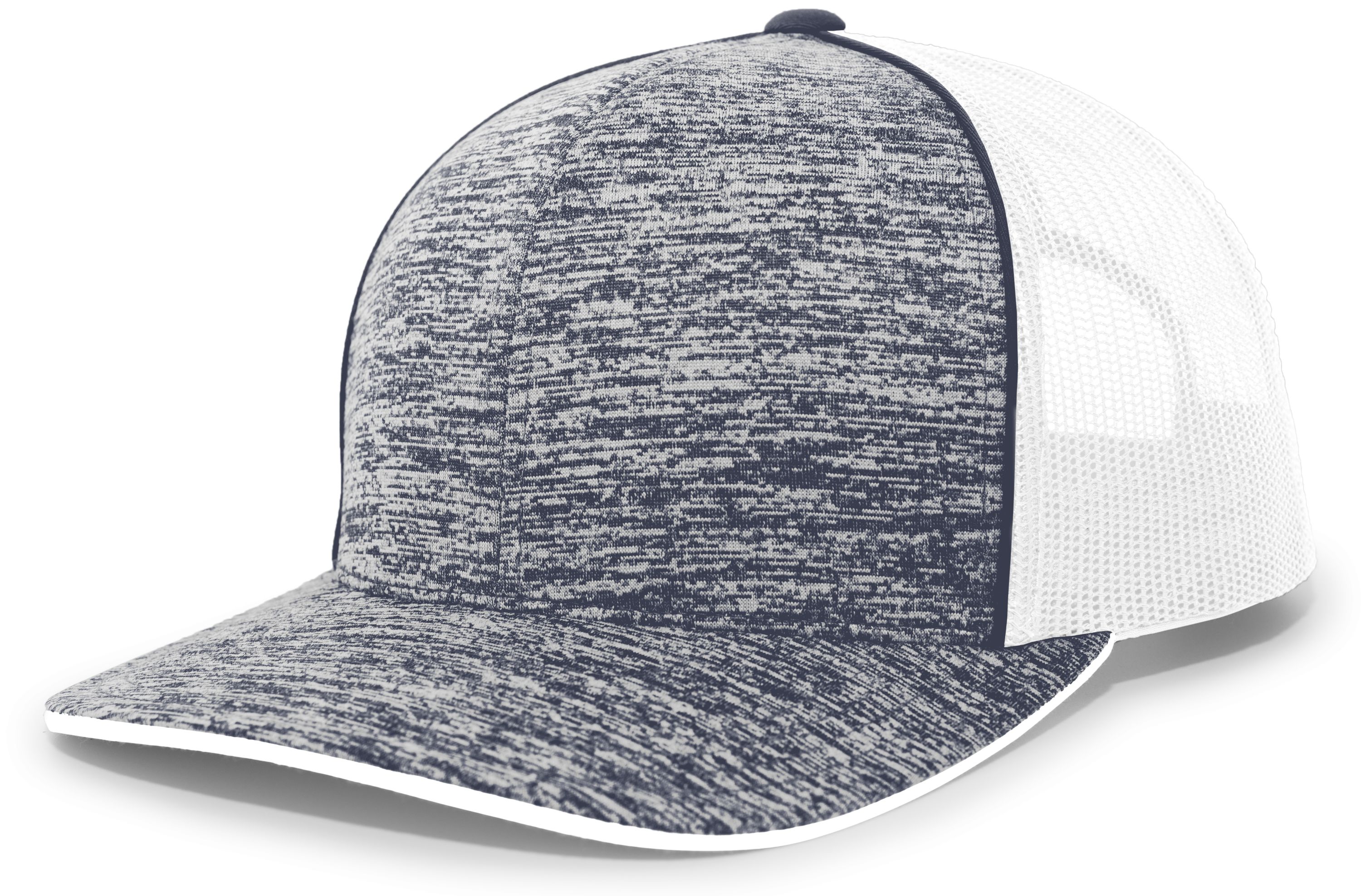 Aggressive Heather Trucker Snapback Cap 11