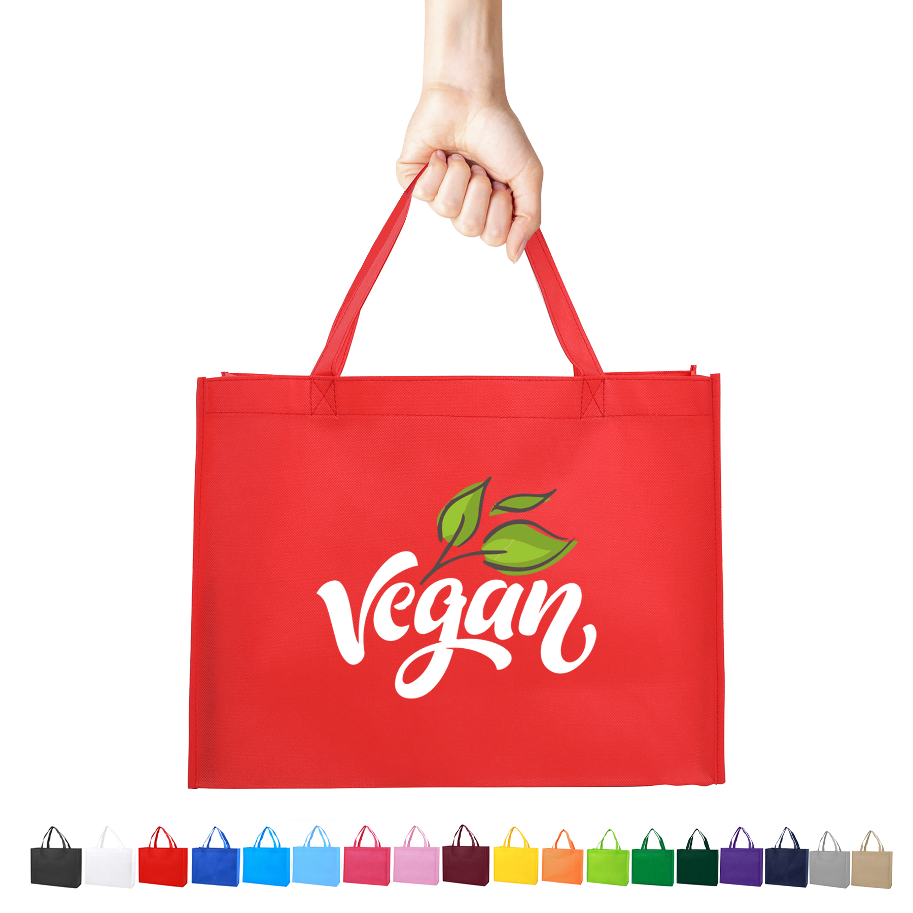 Non-Woven Shopping Tote Bag(16''X12''X6'') 20