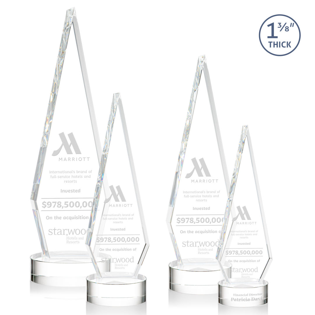 Springfield Award on Stanrich Base - Clear