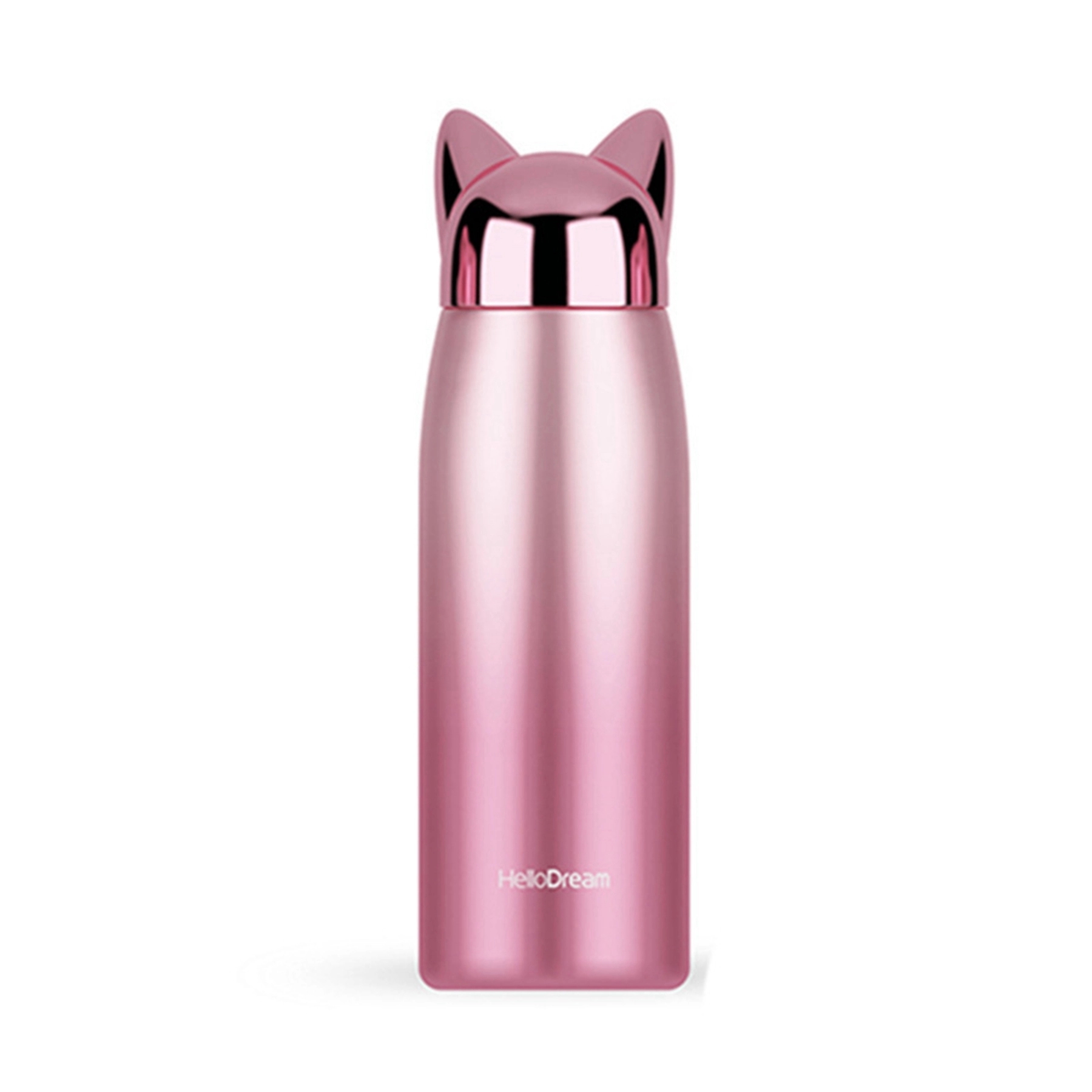10 OZ. Stainless Steel Fox Shape Vacuum Bottle with Strap 5