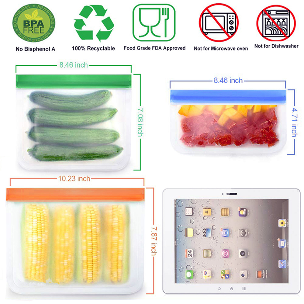 Reusable Food Preservation Storage Bags 2