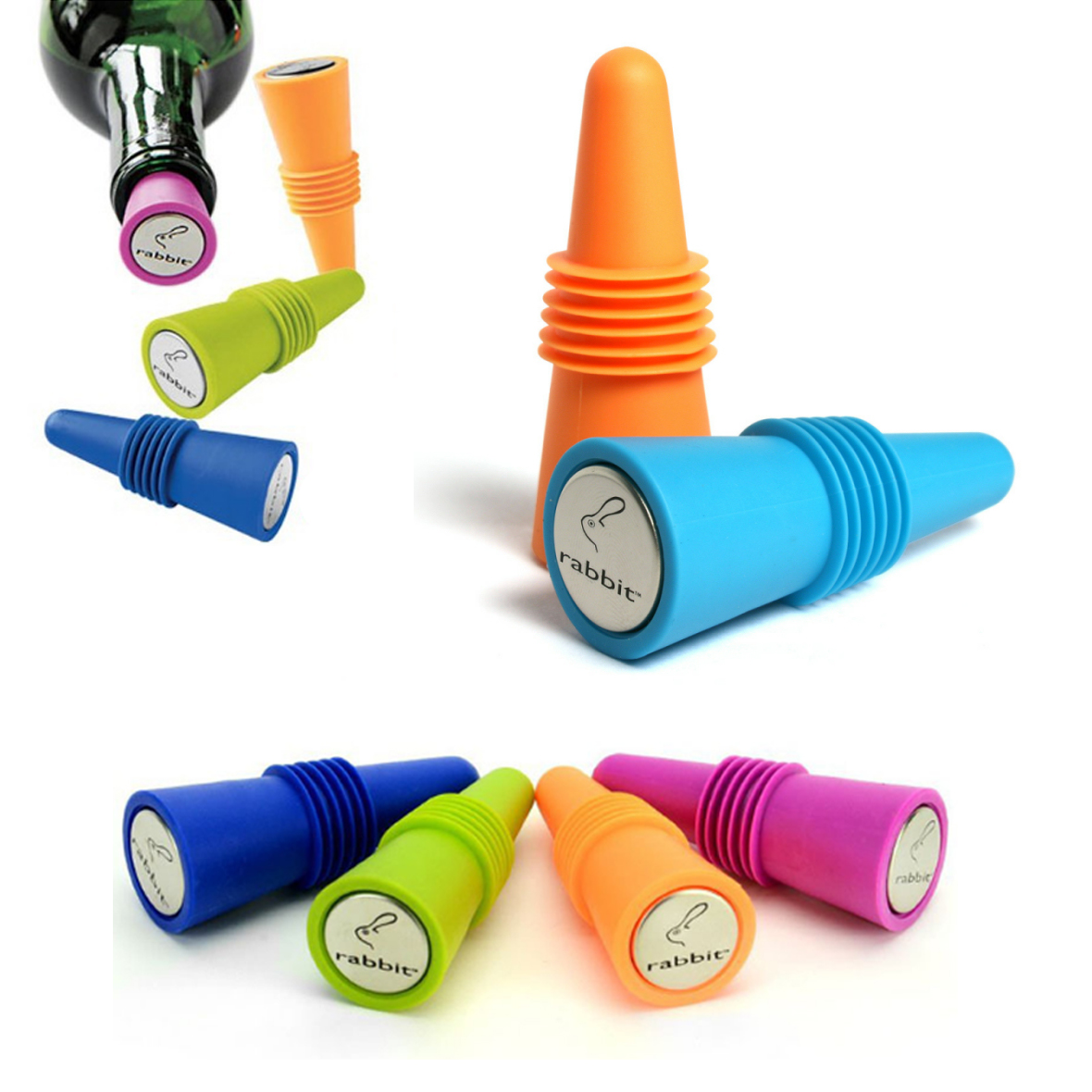 Silicone Wine Bottle Stopper 3
