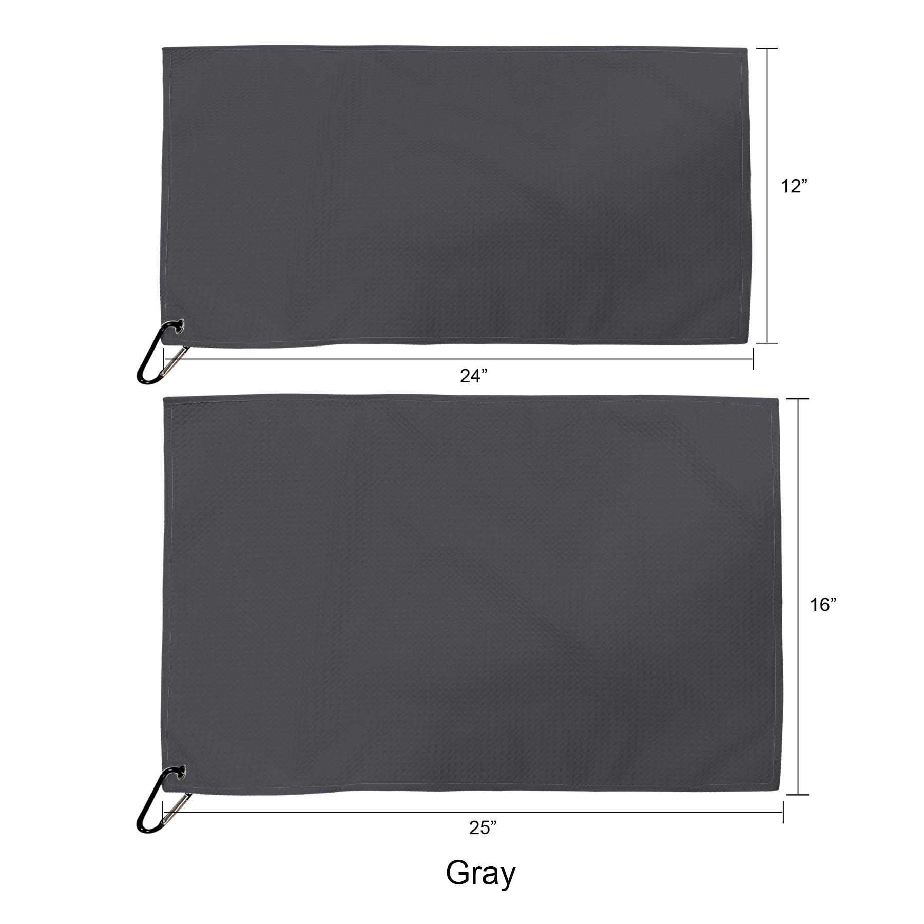 Free Shipping Full Color 400gsm Waffle Golf Towel 30