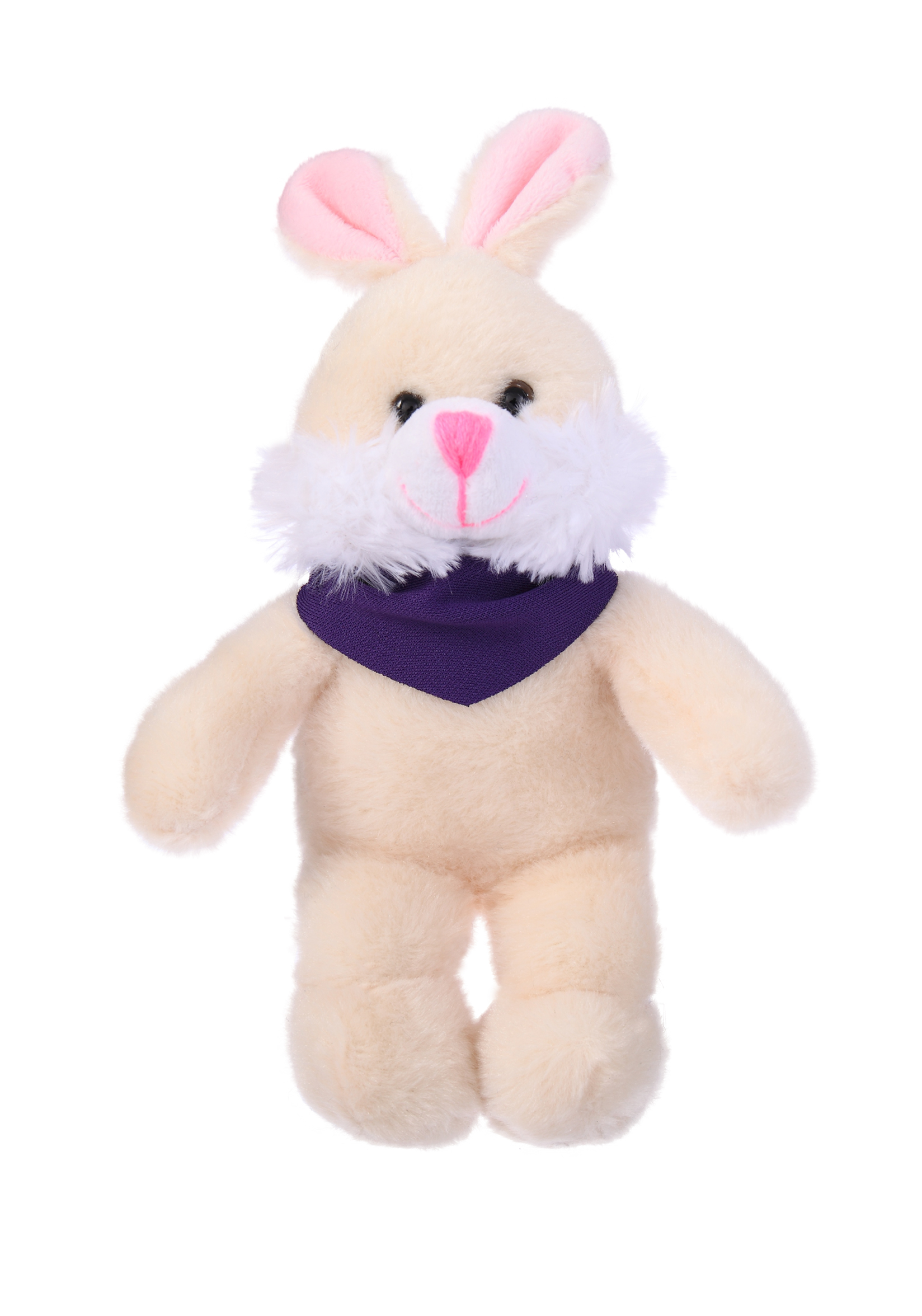 Soft Plush Bunny with Bandana