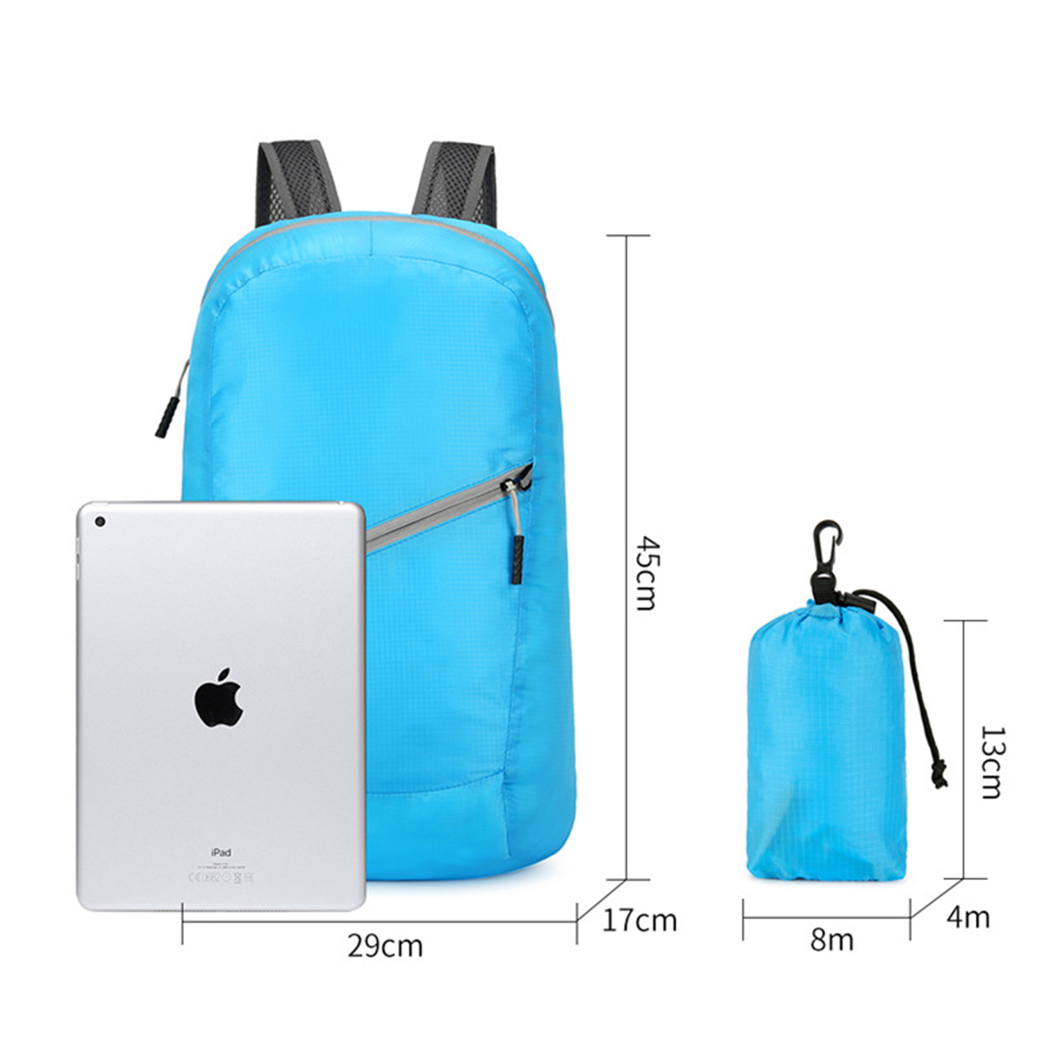 Water Resistant Lightweight Packable Backpack 2