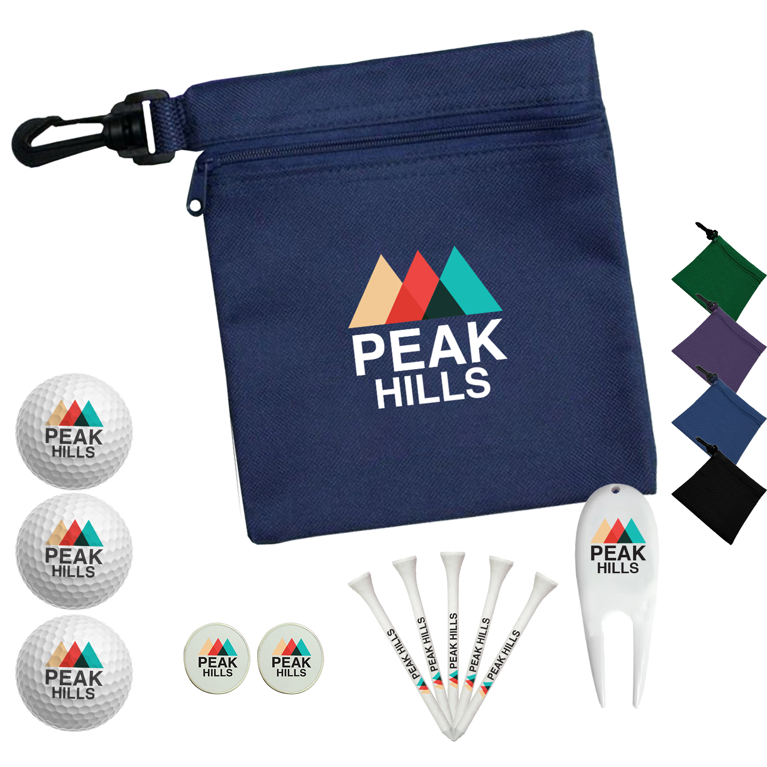 Custom Zipper Bag Golf Pack 2