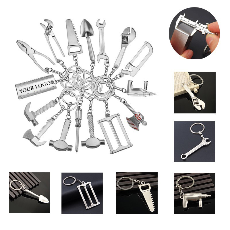 Metal Mini Tool Hardware Keychain 4