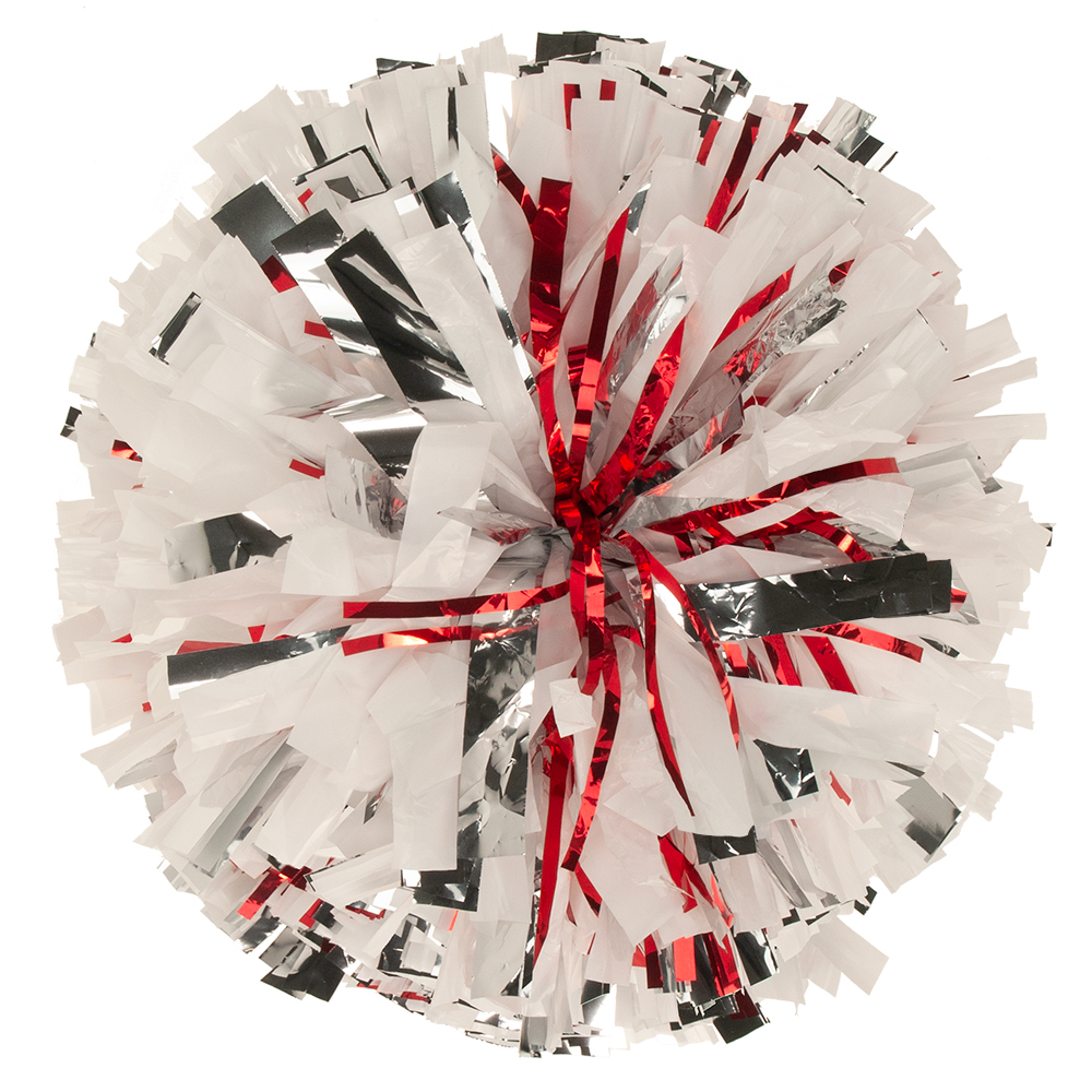 Custom Plastic Show Pom - Solid Color 93
