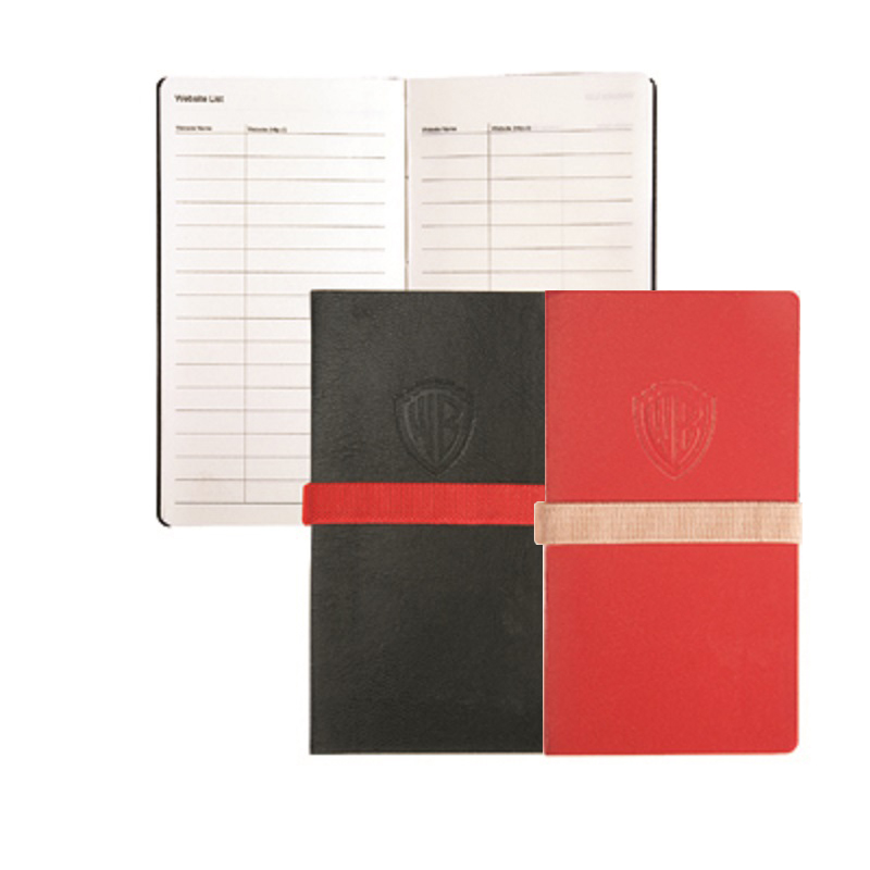 Prologue 3 1/4"W x 5 7/8"H 192 Pages Slim Pocket Journal (Red)
