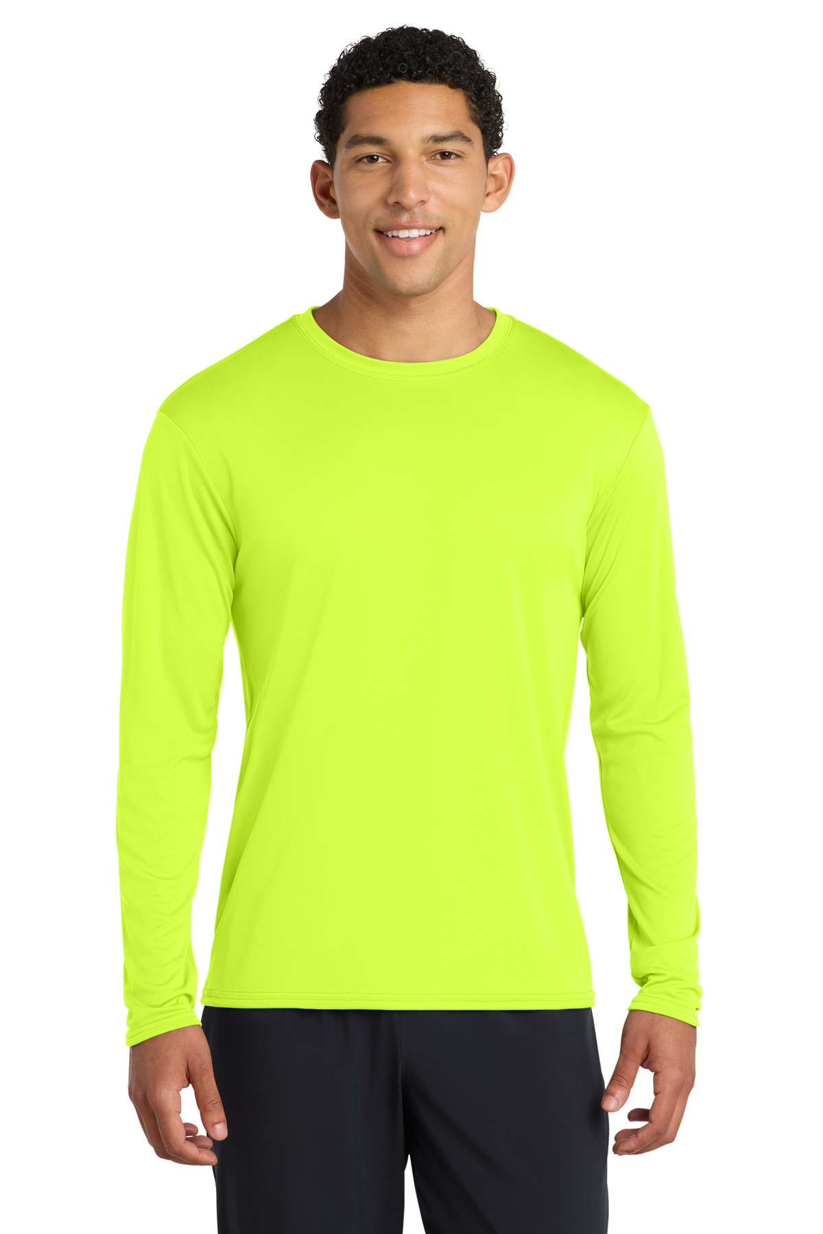Port & Co Long Sleeve Performance Tee. PC380LS 82