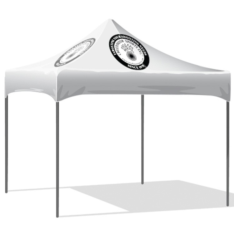 10x10 Aluminum Screen Printed Canopy 1