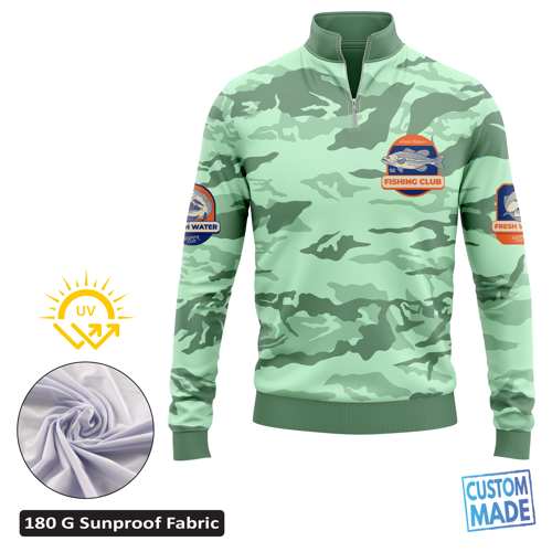 Unisex & Kids' Sublimation SolarProtec Performance Quarter 4