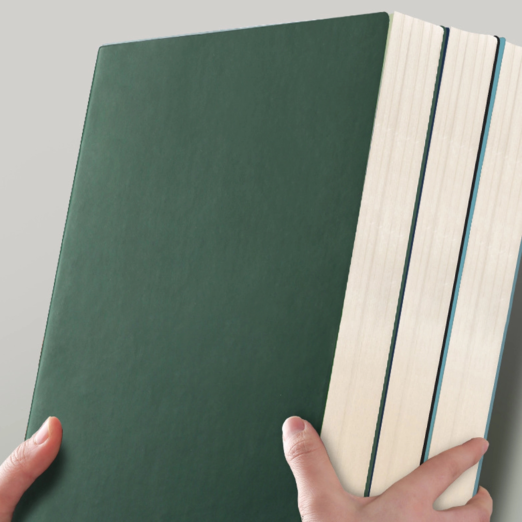 A4 Classic Hardcover Notebook Journal PU Leather 3