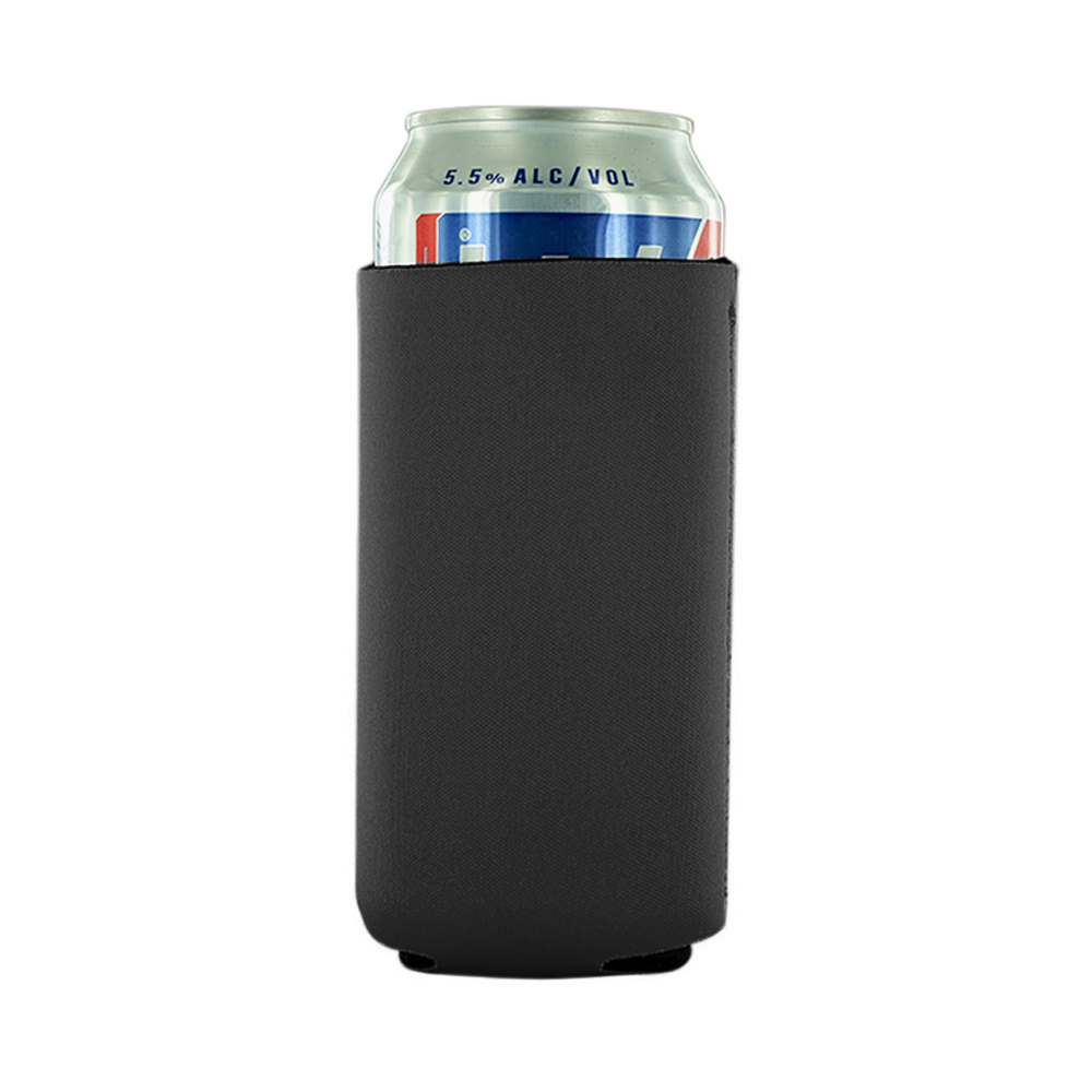 Tall Collapsible Neoprene Can Cooler With Pouch 6.29" X 3.54" 13
